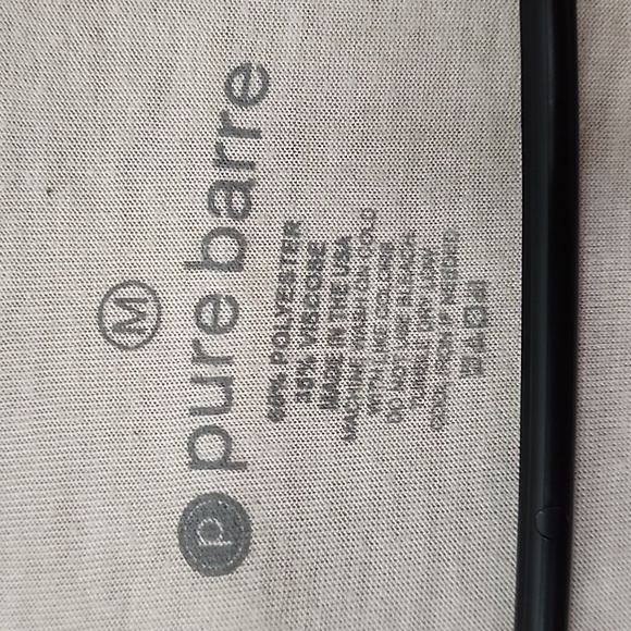 Pure Barre Light Tan Top - Picture 2 of 3